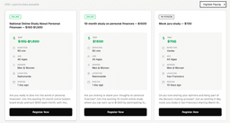 Companies will pay you $50-$300+ per hour for your opinion